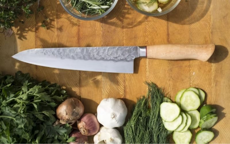 不同部分的厨师刀是什么?